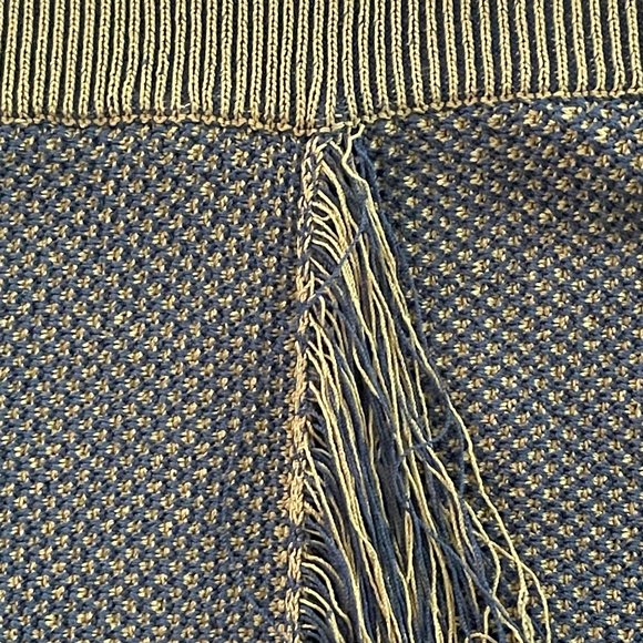 fringed, sweater knit skirt - Picture 6 of 12